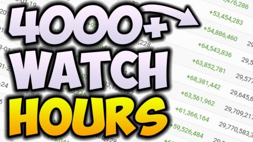 [Buy 4000 Watch Hours on Youtube]