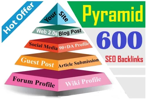 Build a powerful SEO link pyramid for top Google ranking